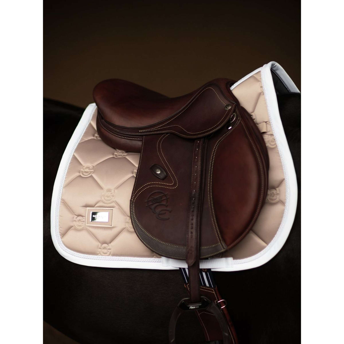 Equestrian Stockholm Sottosella saltando Sand