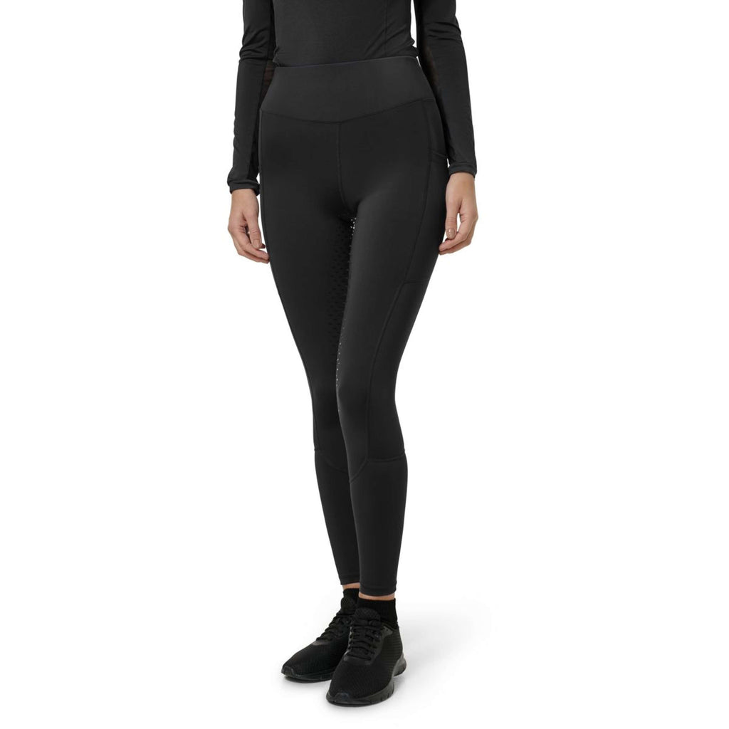 Equestrian Stockholm Leggings da Equitazione Movement Dressage All Black