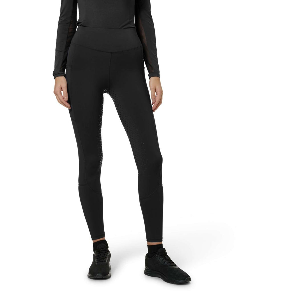 Equestrian Stockholm Leggings da Equitazione Movement Dressage All Black