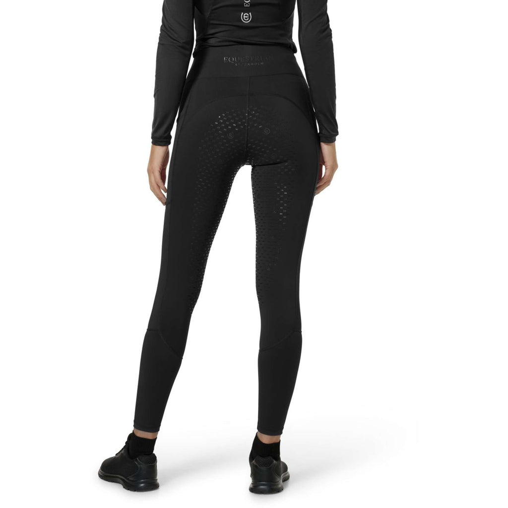 Equestrian Stockholm Leggings da Equitazione Movement Dressage All Black