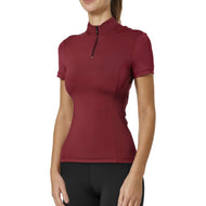 Equestrian Stockholm Maglietta UV Protection Bordeaux