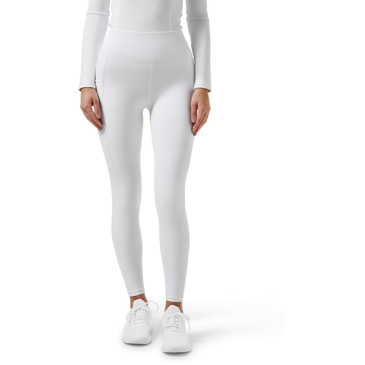 Equestrian Stockholm Leggings da Equitazione Movement Dressage Bianco