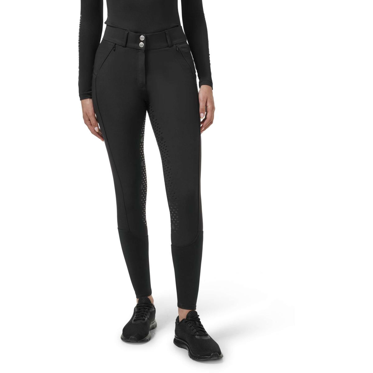 Equestrian Stockholm Pantaloni da Equitazione Elite Dressage Nero