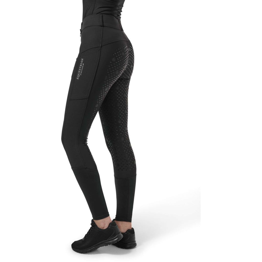 Equestrian Stockholm Pantaloni da Equitazione Elite Dressage Nero