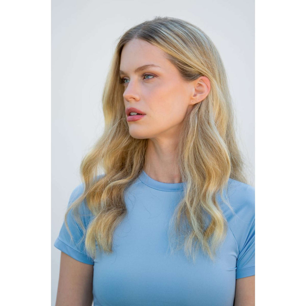 Equestrian Stockholm Maglietta Dynamic Short Sleeve Midsummer Blue