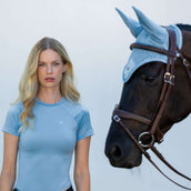 Equestrian Stockholm Cuffietta Modern Midsummer Blue