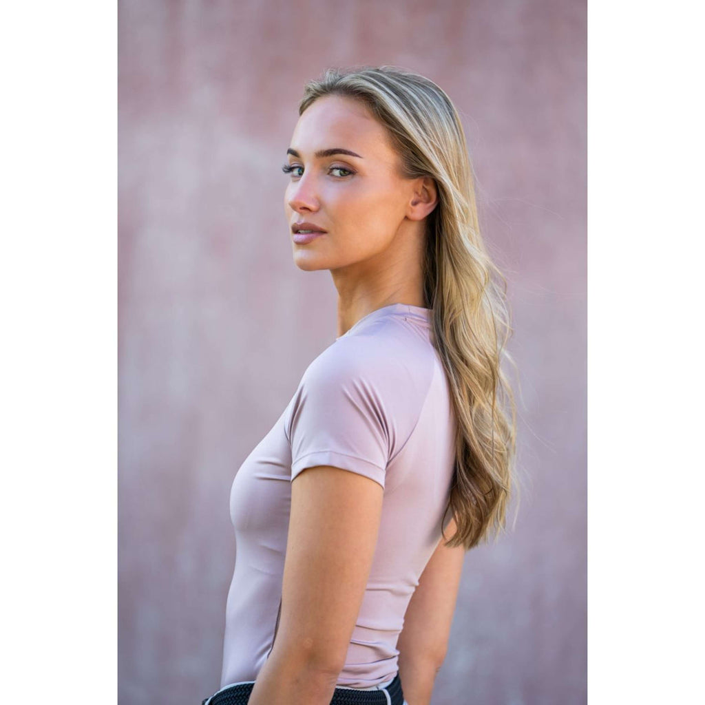 Equestrian Stockholm Maglietta Dynamic Short Sleeve Midsummer Blush