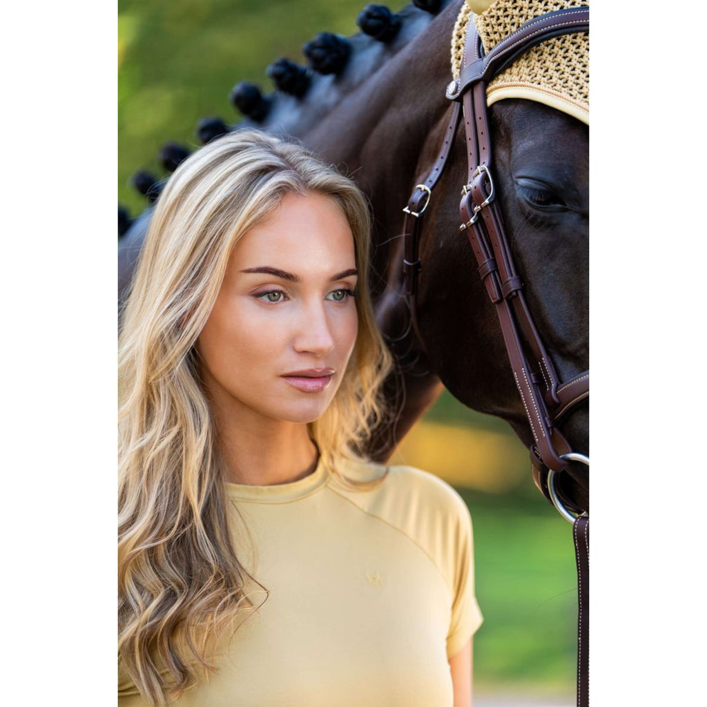 Equestrian Stockholm Maglietta Dynamic Short Sleeve Midsummer Glow