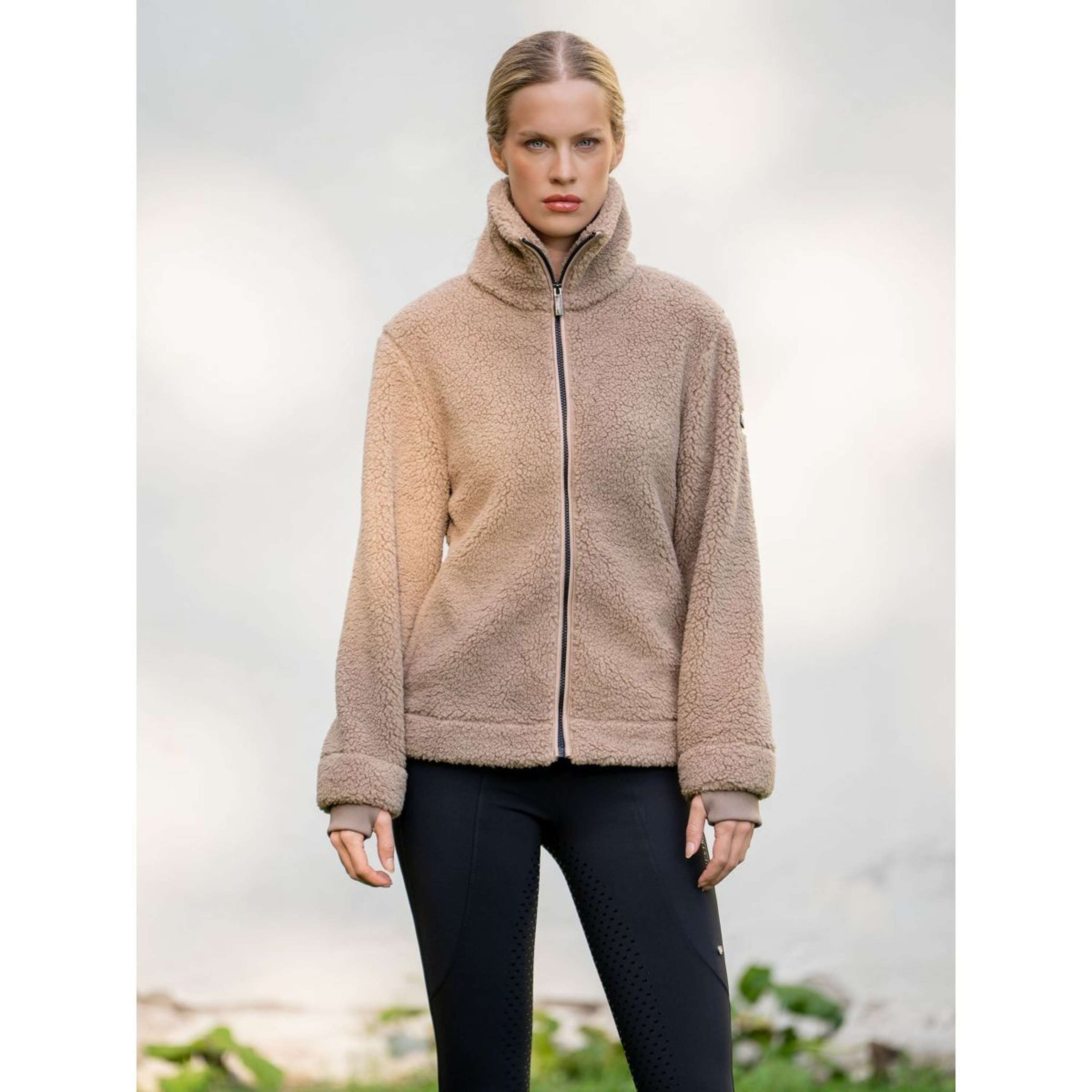 Equestrian Stockholm Giacca in Pile Sand