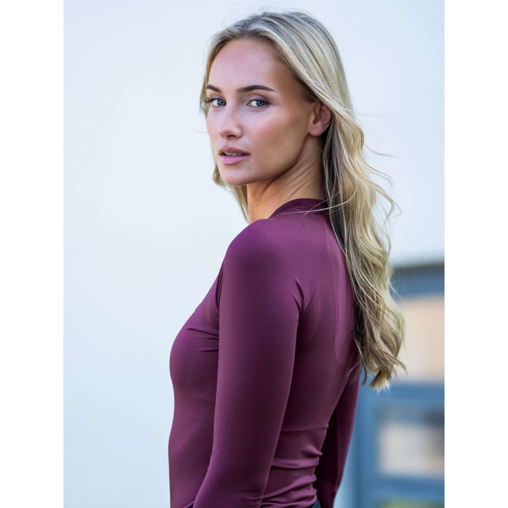 Equestrian Stockholm Maglietta Dynamic Purple Night