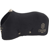 Eskadron Coperta antisudore Heritage Fleece Check Nero