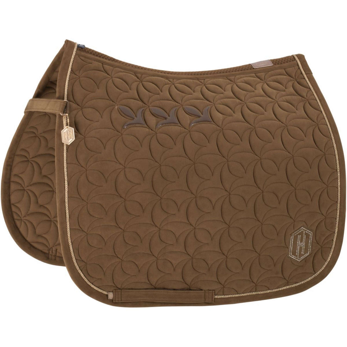 Eskadron Sottosella Heritage Velour Emblem Dressage Almond