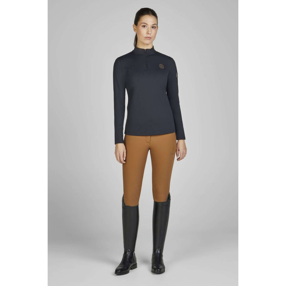 Eskadron Shirt Fanatics Half-Zip Nero