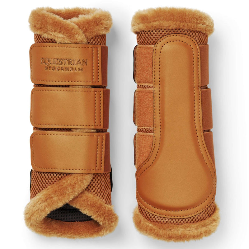 Equestrian Stockholm Parastinchi Fur Mesh Chestnut