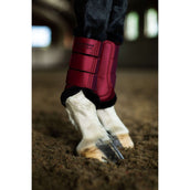 Equestrian Stockholm Parastinchi Fur Mesh Merlot