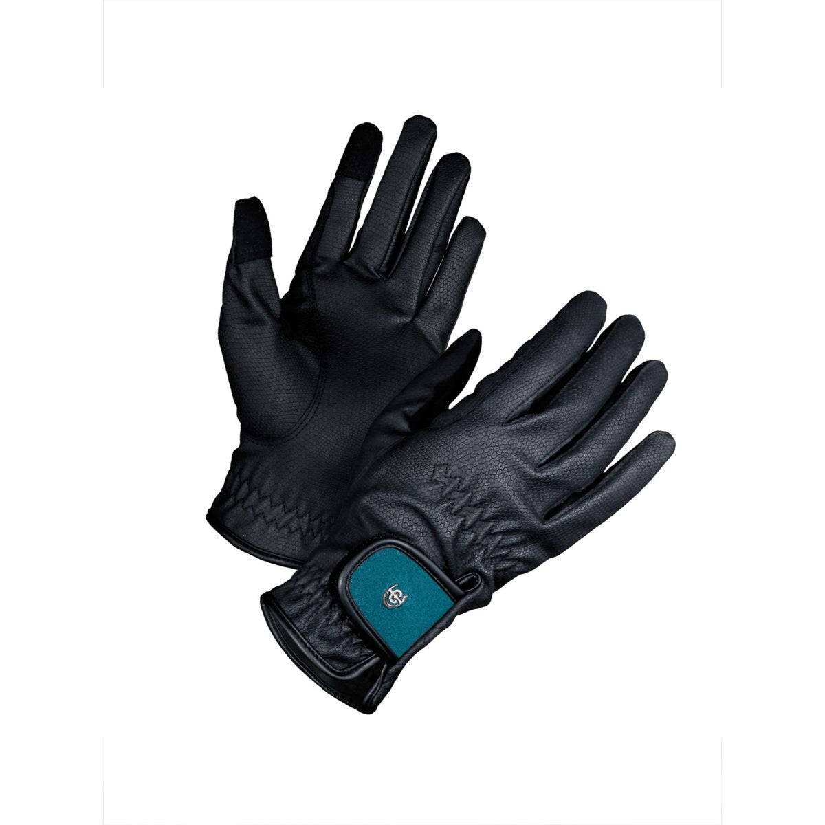 Equestrian Stockholm Guanti da Equitazione Motion Teal Blue