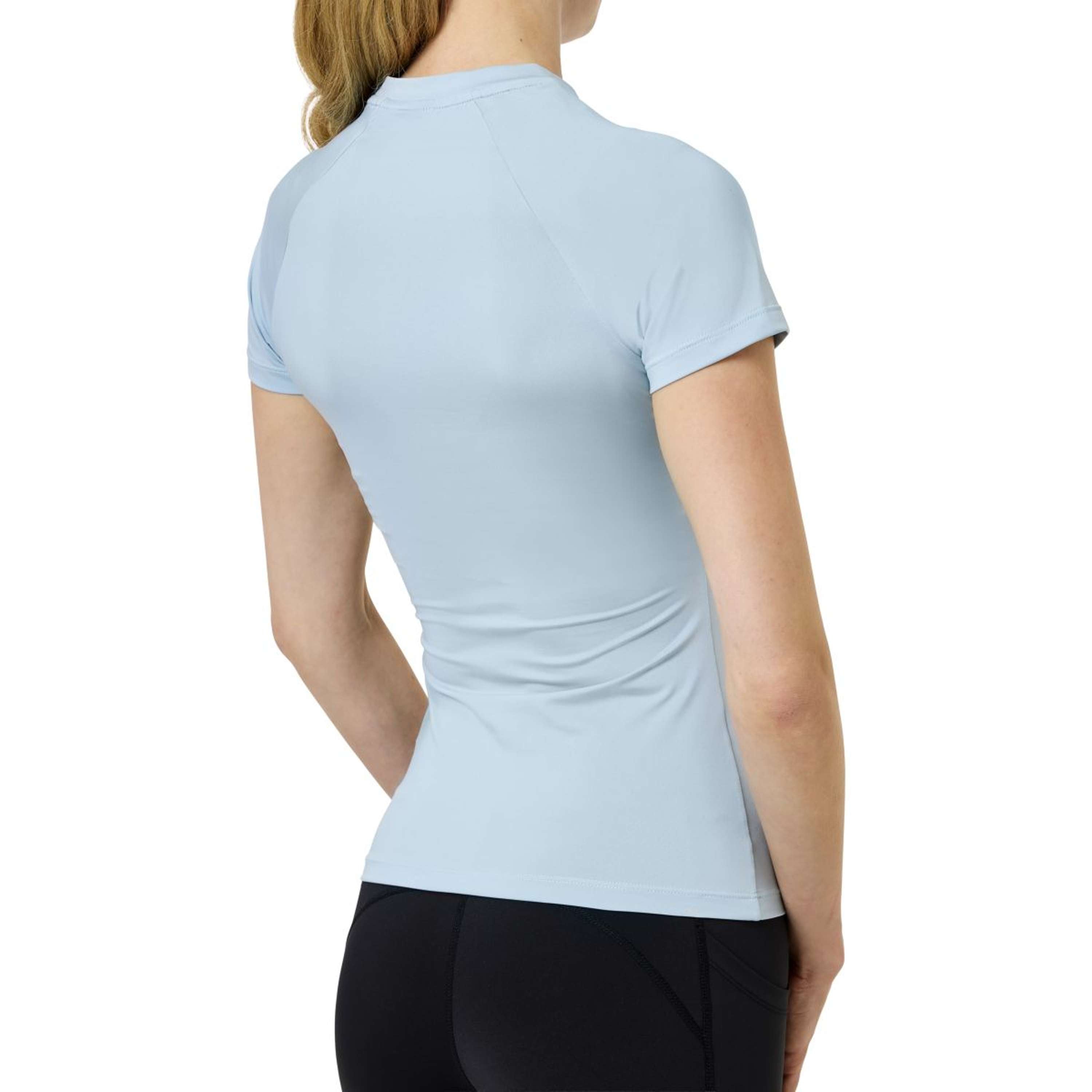Equestrian Stockholm Maglietta Dynamic Short Sleeve Ice Blue