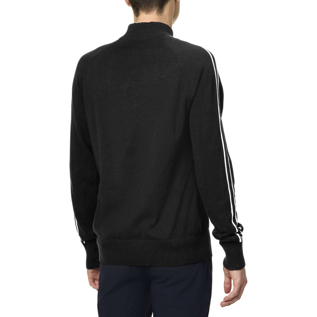 Equestrian Stockholm Knitted Zip Top Uomini Nero