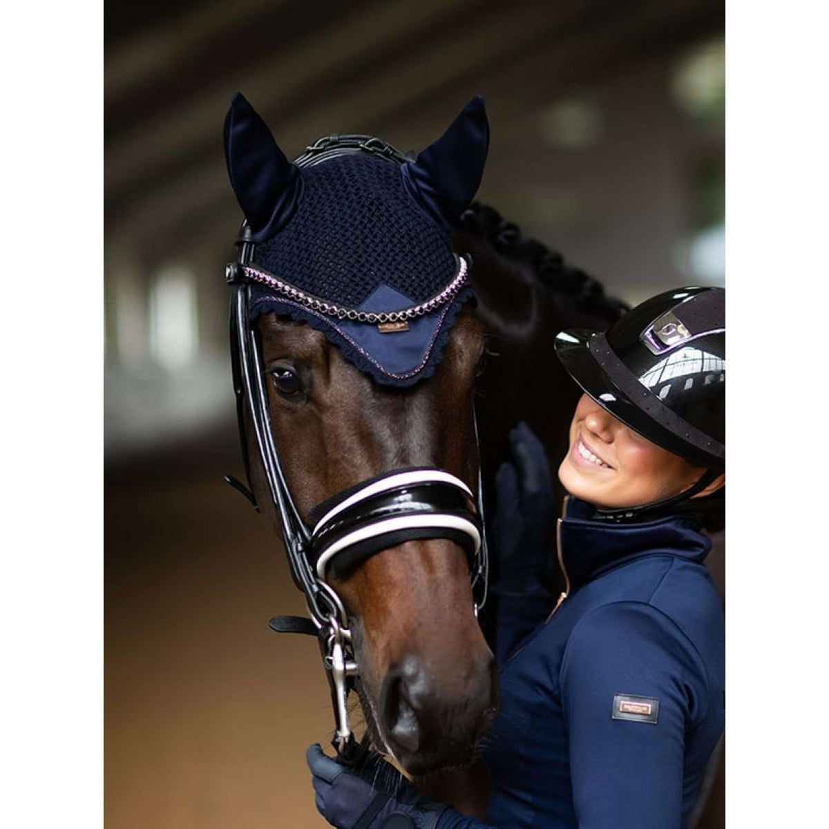 Equestrian Stockholm Cuffietta Modern Lagoon Blush