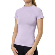 Equestrian Stockholm Maglietta Dynamic Short Sleeve Lavanda
