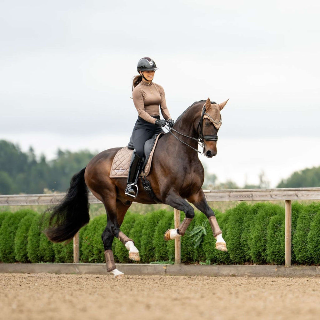 Equestrian Stockholm Sottosella Line Dressage Champagne