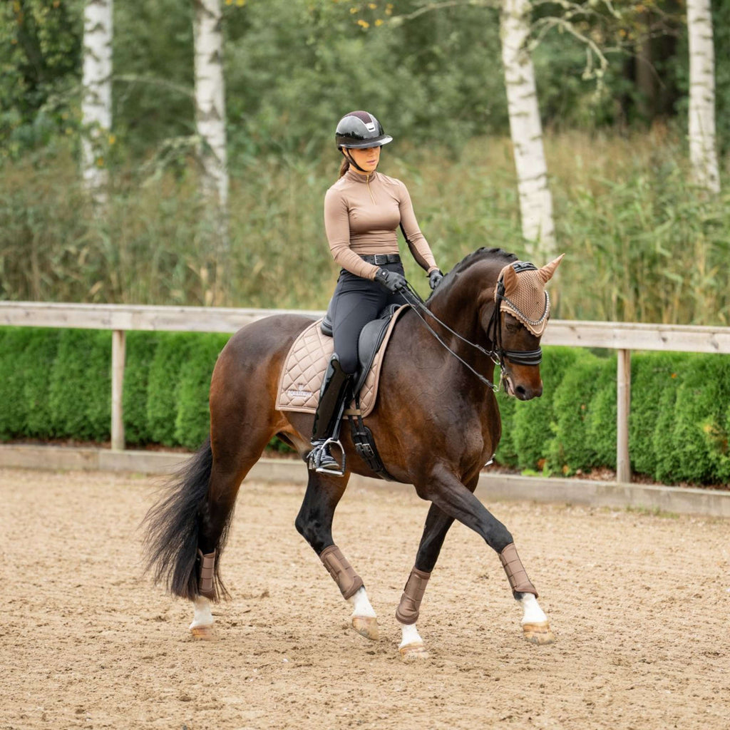 Equestrian Stockholm Sottosella Line Dressage Champagne