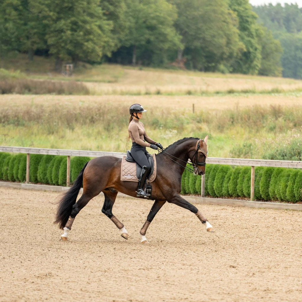 Equestrian Stockholm Sottosella Line Dressage Champagne