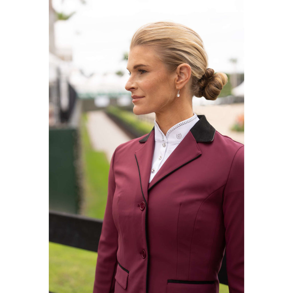 Equestrian Stockholm Giacca da Competizione Classic Merlot
