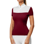 Equestrian Stockholm Maglietta da Competizione Revenew Merlot