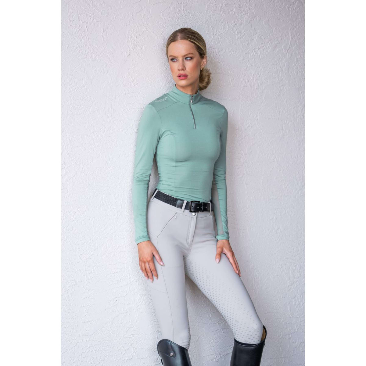 Equestrian Stockholm Shirt Air Breeze Sun Mint Green