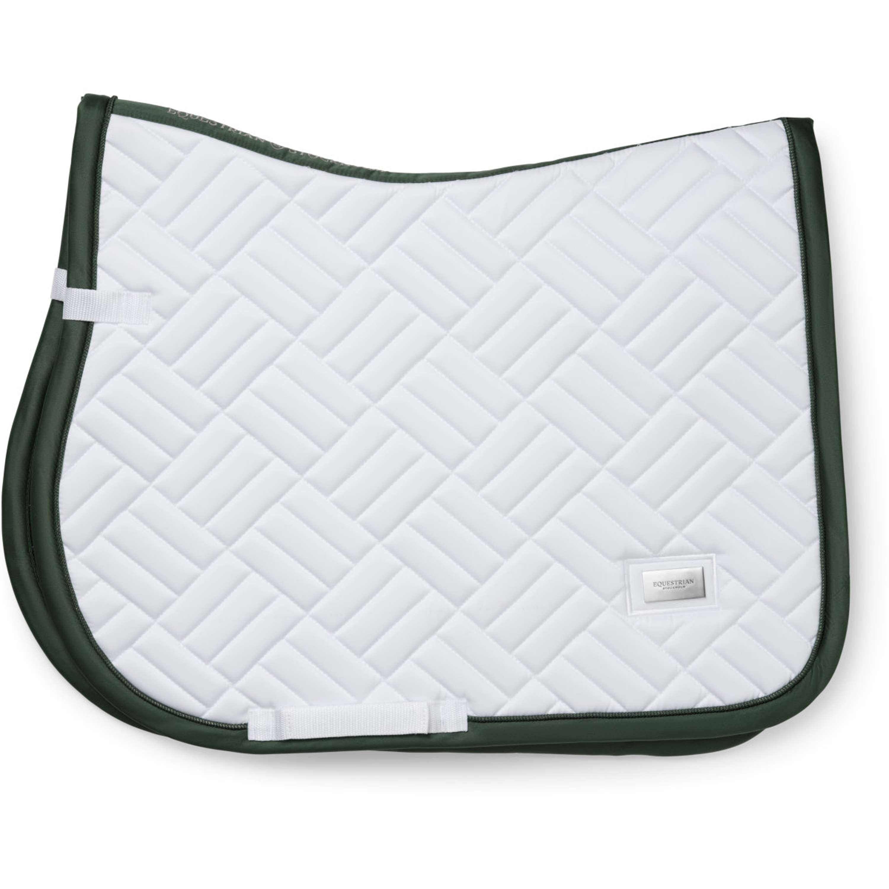 Equestrian Stockholm Sottosella Modern Saltando Bianco/Sycamore Green