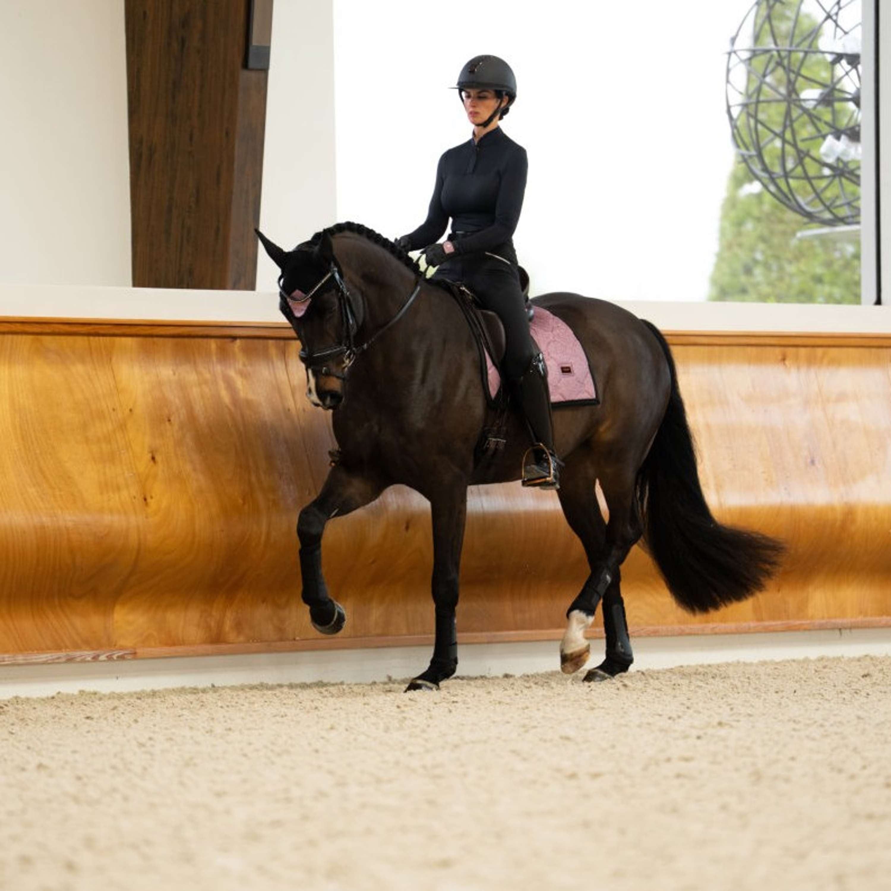Equestrian Stockholm Sottosella Dressage Pink Glimmer
