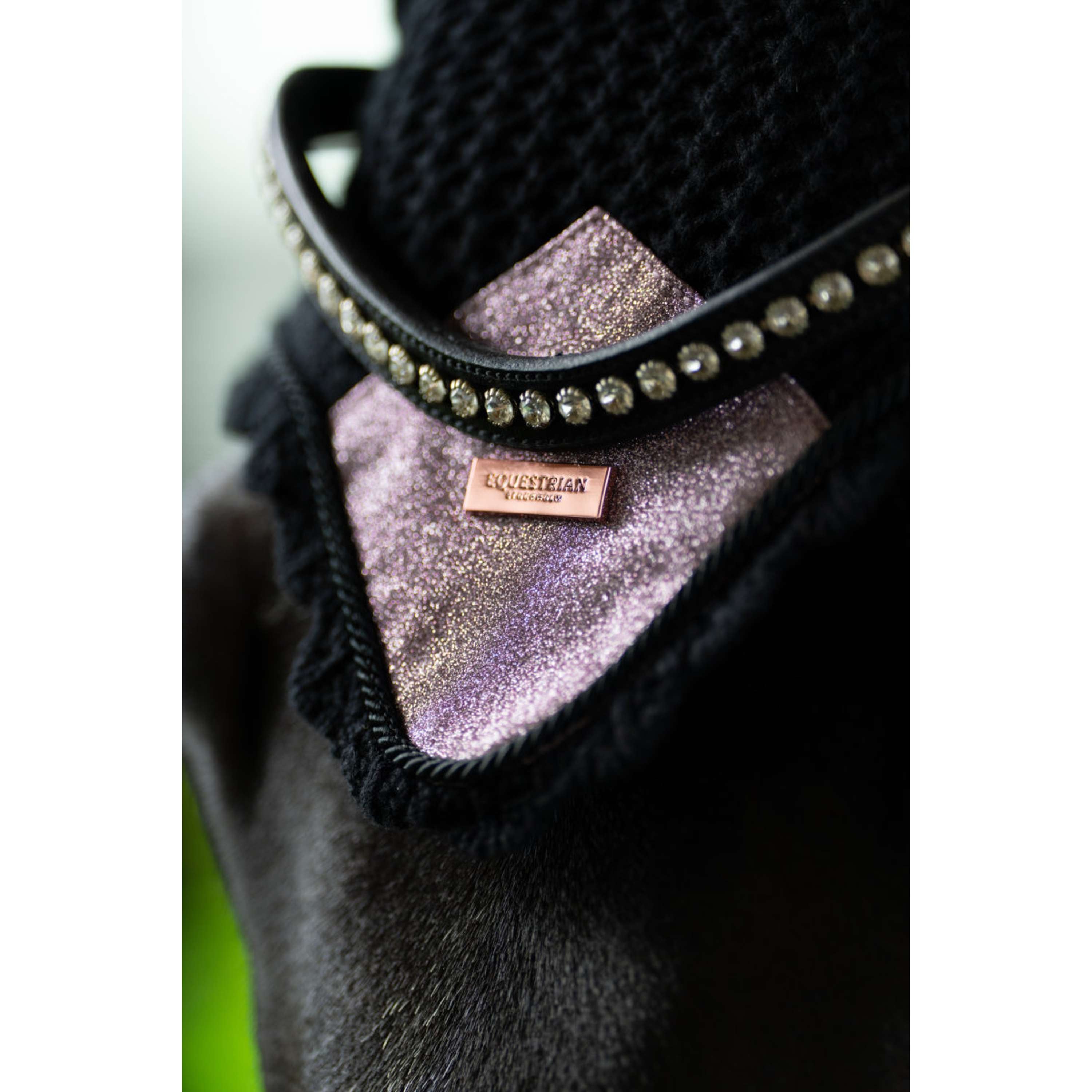 Equestrian Stockholm Cuffietta Pink Glimmer