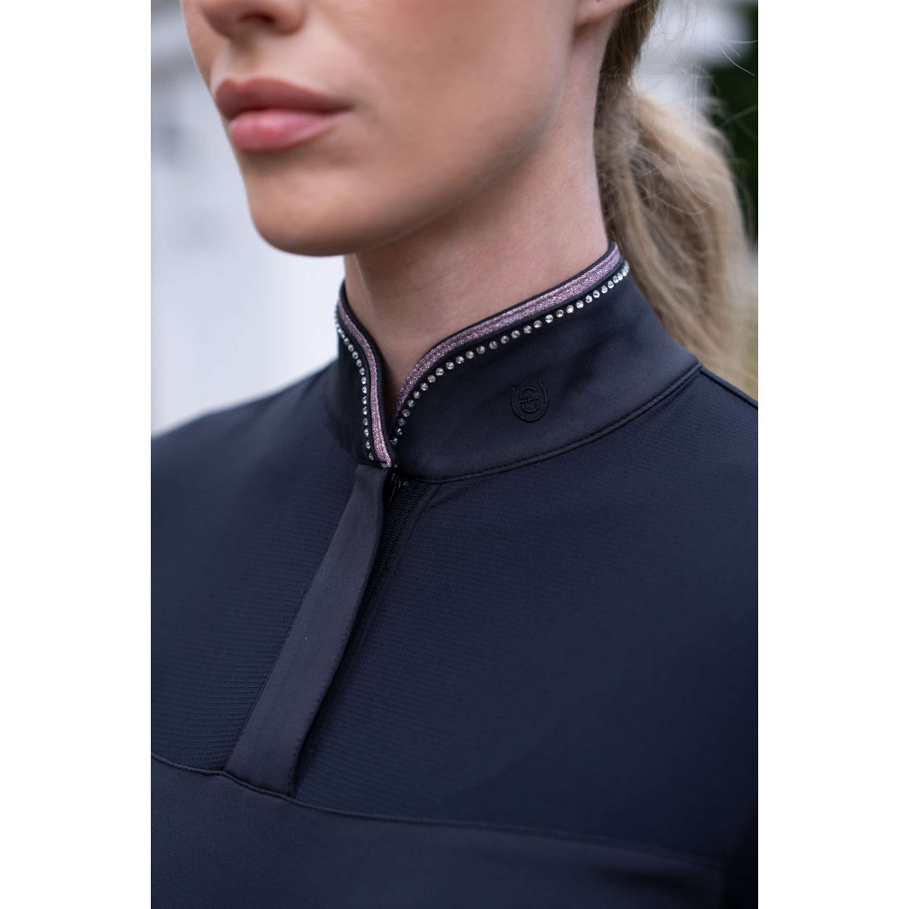 Equestrian Stockholm Maglia Revenew Pink Glimmer