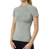 Equestrian Stockholm Maglietta Dynamic Short Sleeve Pistachio White