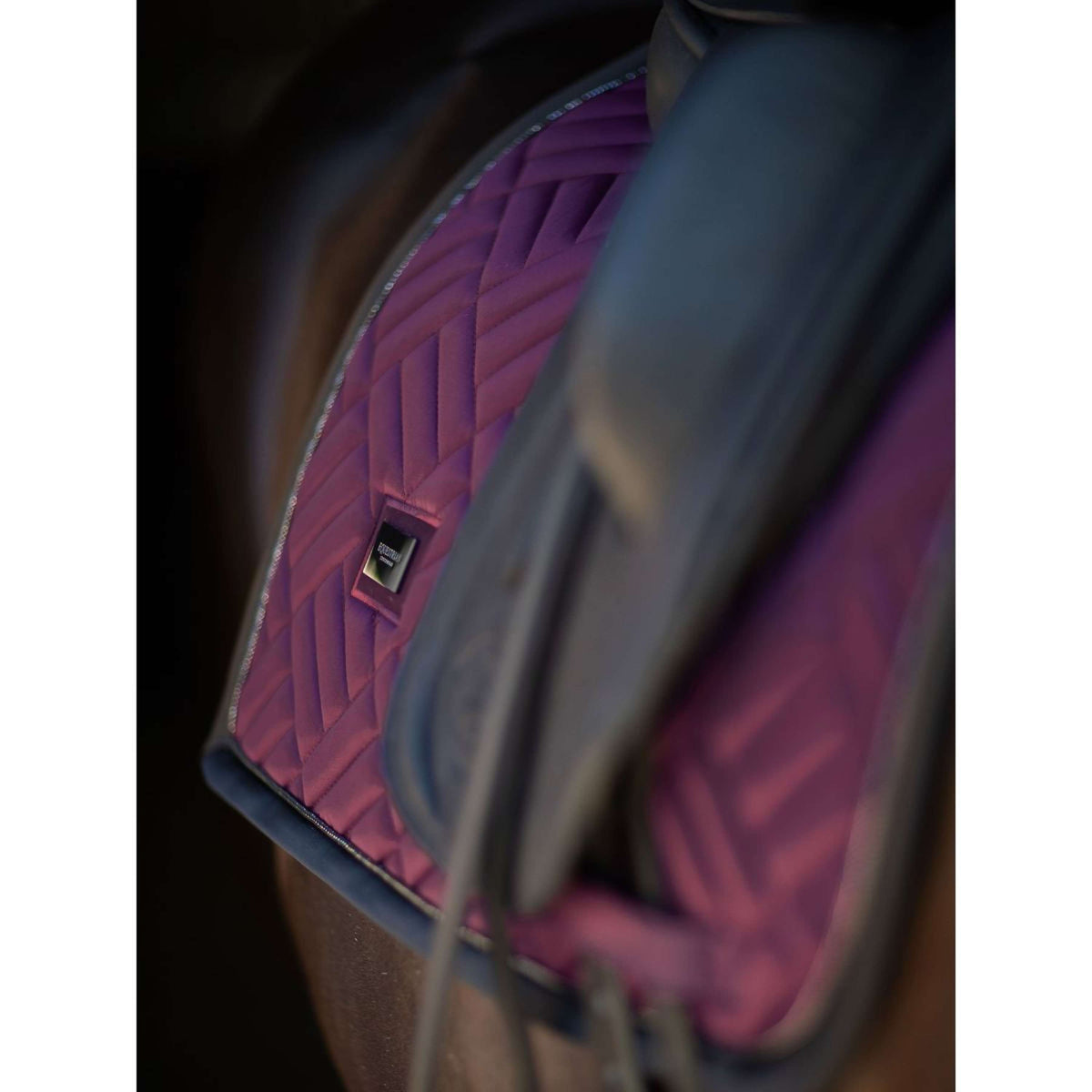 Equestrian Stockholm Sottosella Modern Dressage Purple Night