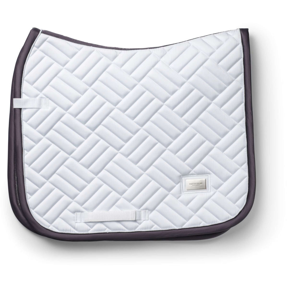 Equestrian Stockholm Sottosella Modern Dressage Bianco/Dark Violet