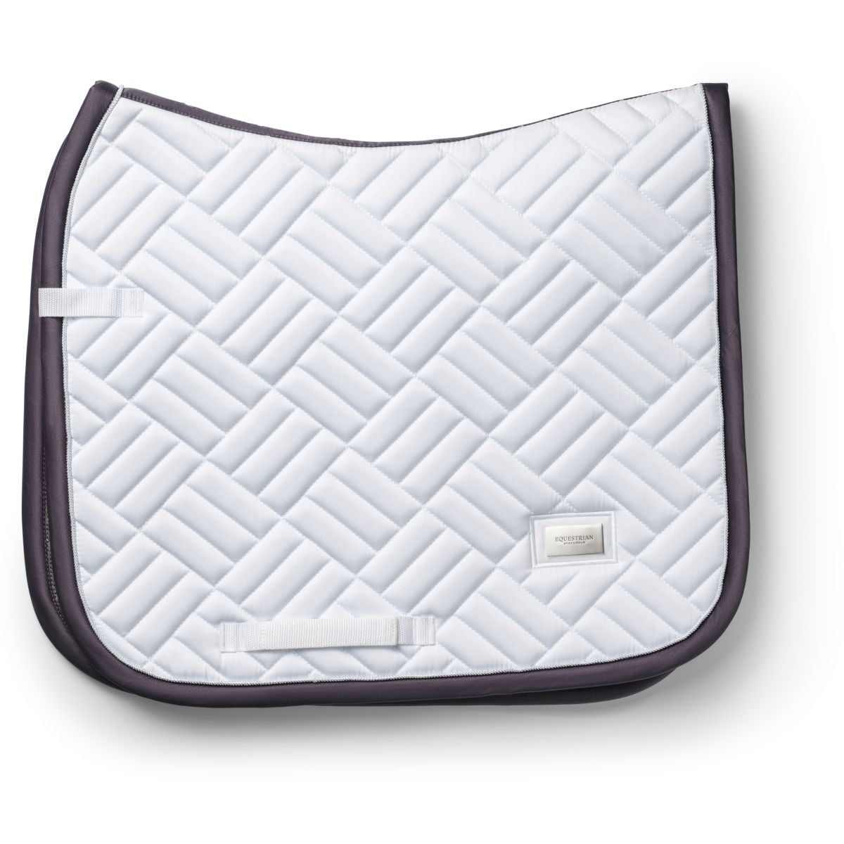 Equestrian Stockholm Sottosella Modern Dressage Bianco/Dark Violet