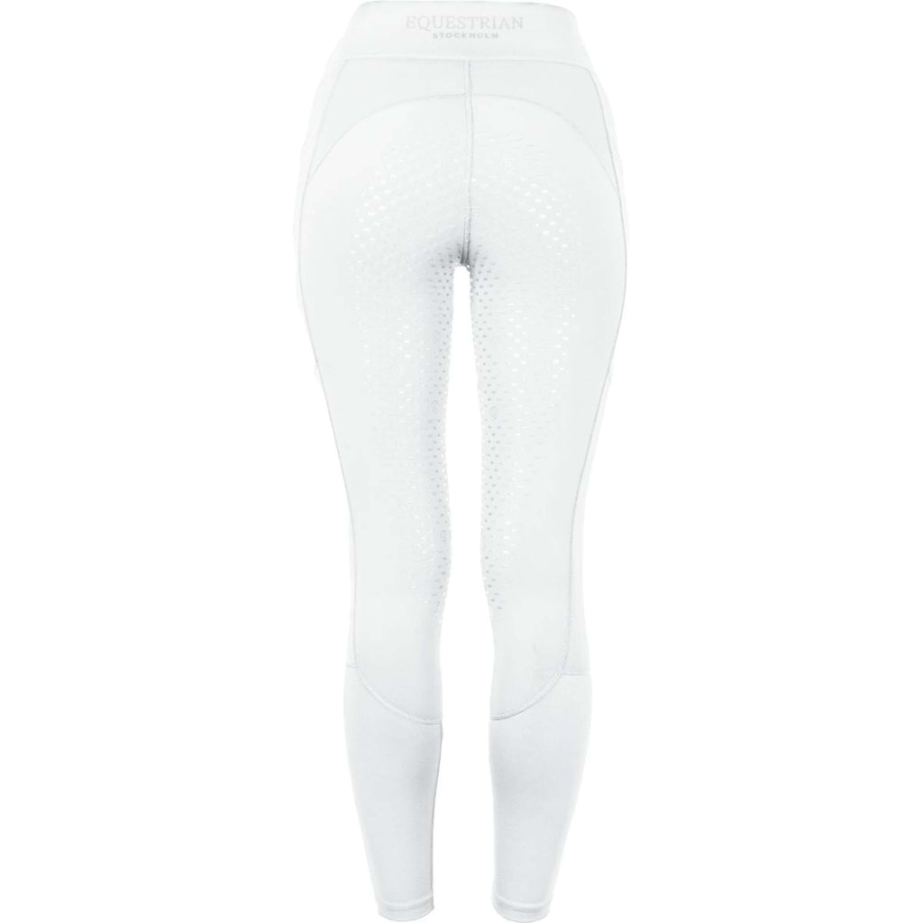 Equestrian Stockholm Leggings da Equitazione Movement Dressage Bianco