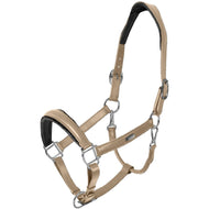 Equestrian Stockholm Cavezza Glimmer Leather Anatomic Sand