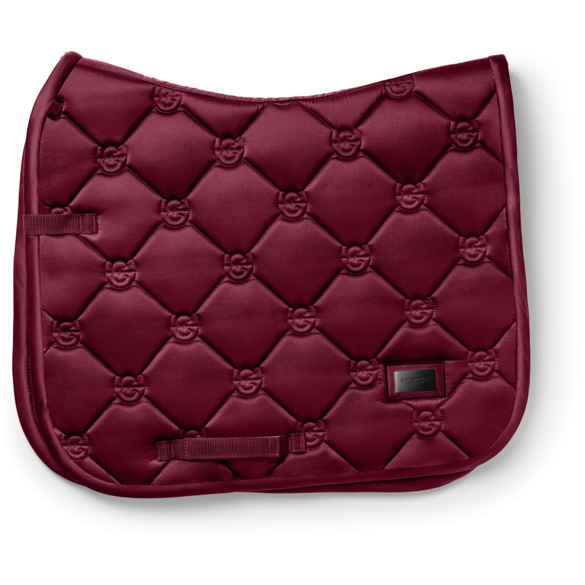 Equestrian Stockholm Sottosella Satin Dressage Merlot