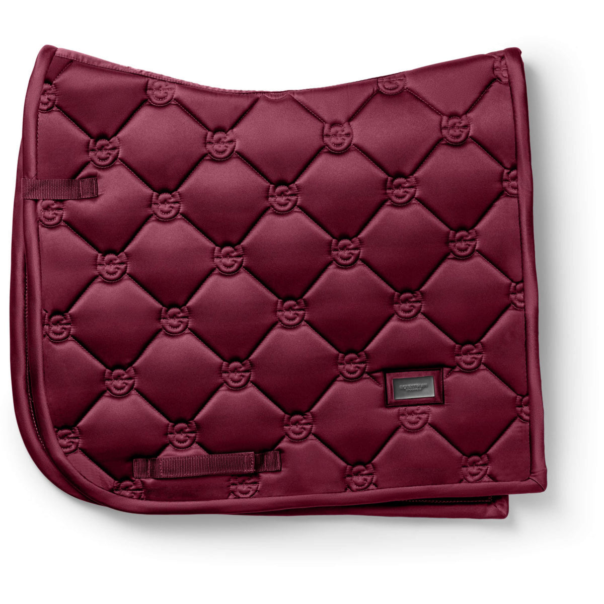 Equestrian Stockholm Sottosella Satin Dressage Merlot