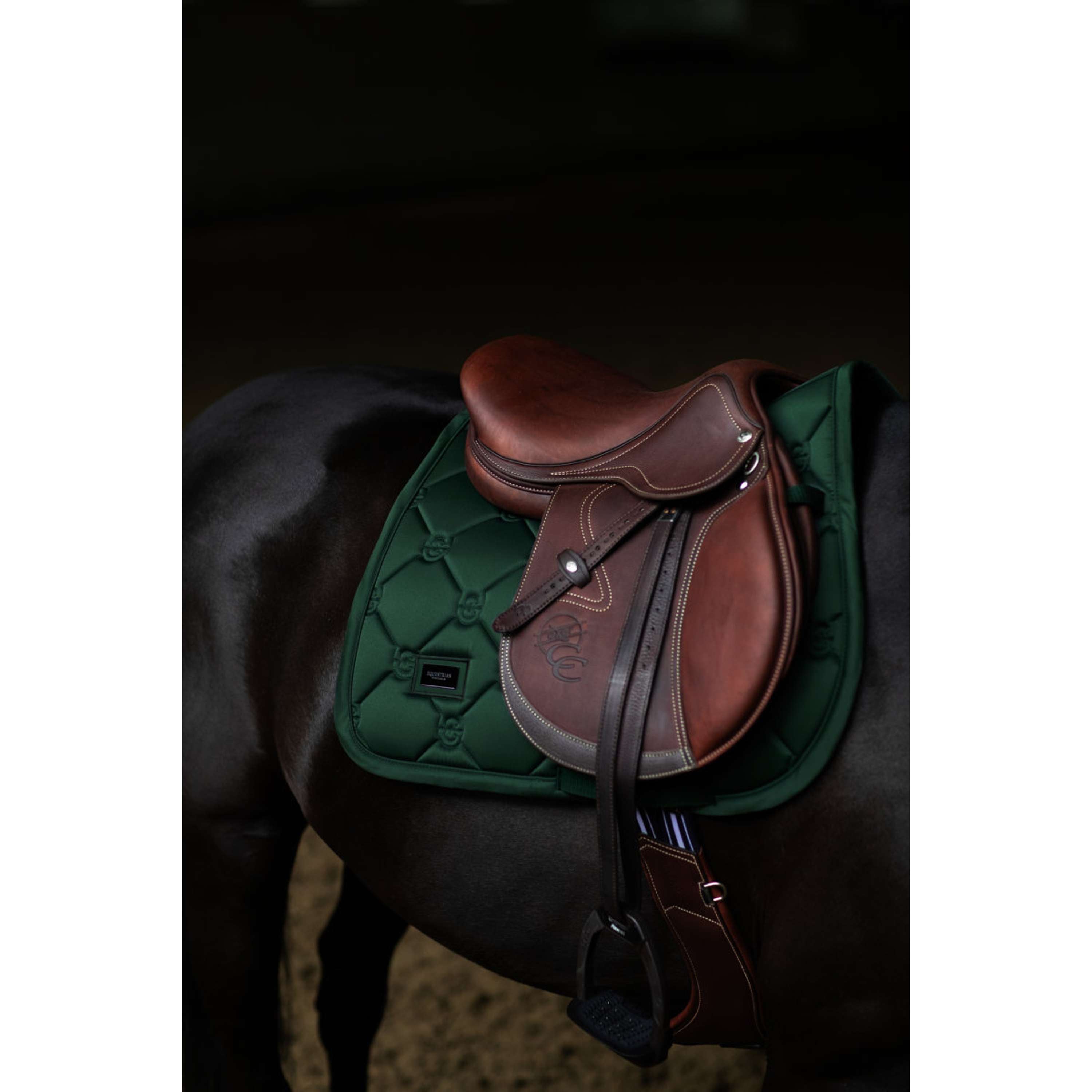 Equestrian Stockholm Sottosella Satin Saltando Sycamore Green