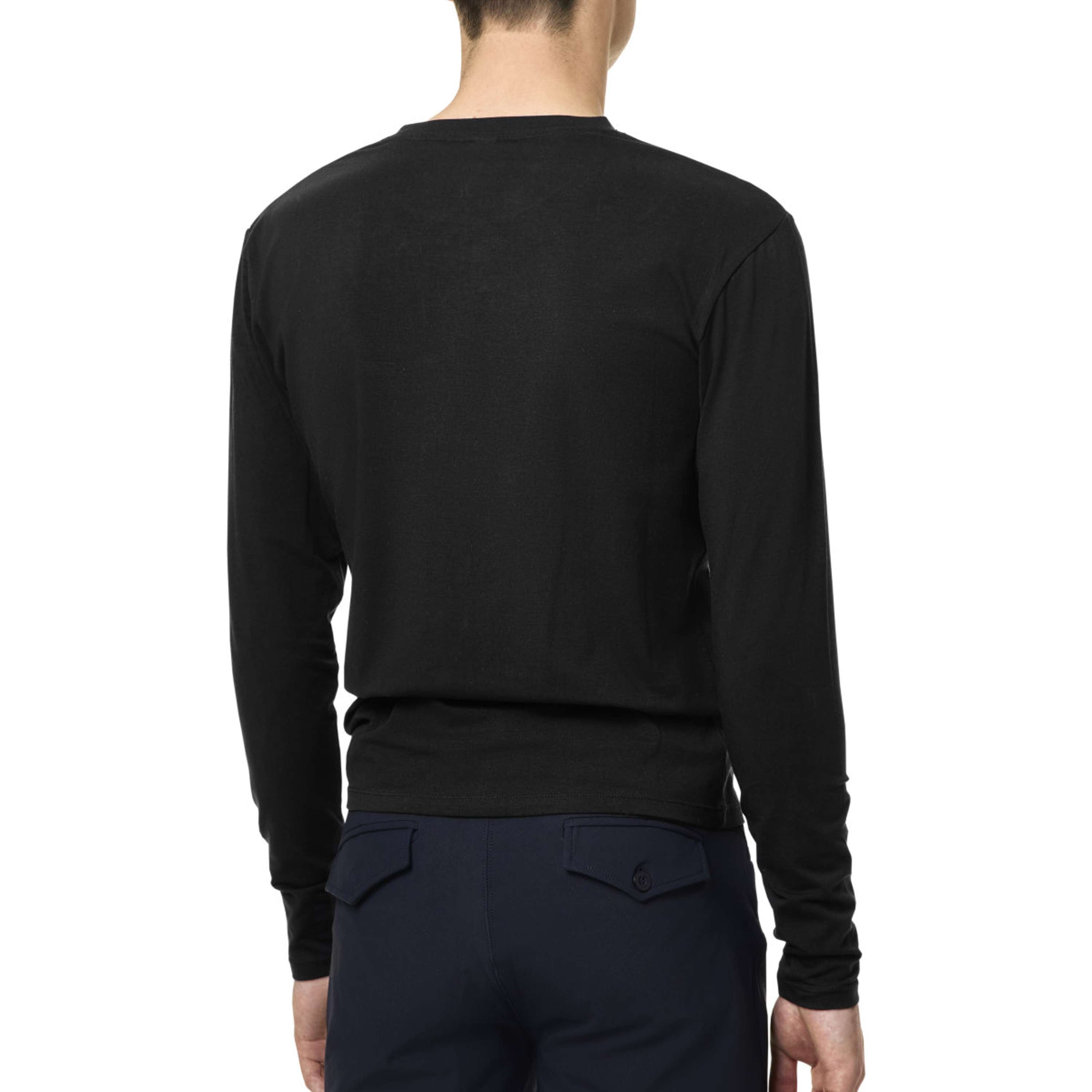 Equestrian Stockholm Maglia Soft Cotton Uomini Nero