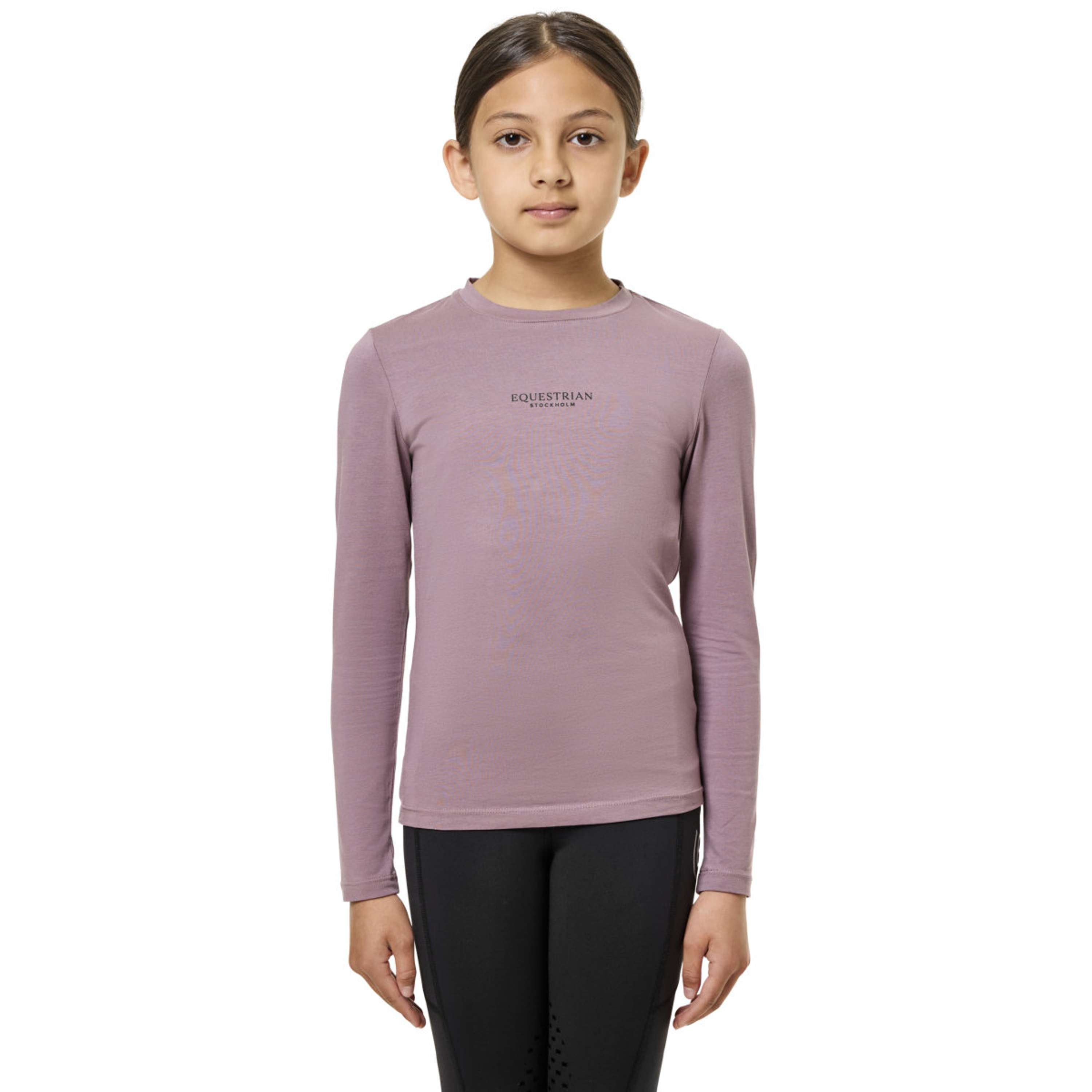 Equestrian Stockholm Maglia Soft Cotton Young Rider Blush