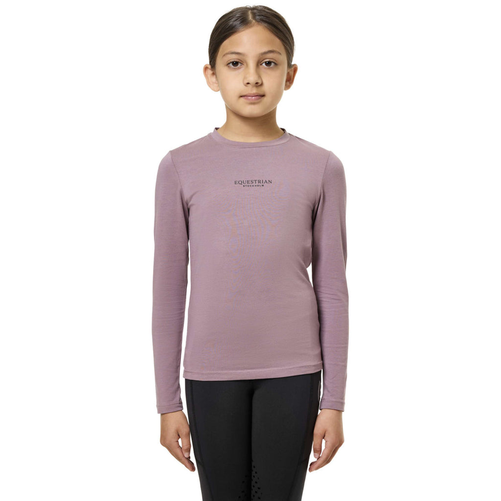 Equestrian Stockholm Maglia Soft Cotton Young Rider Blush