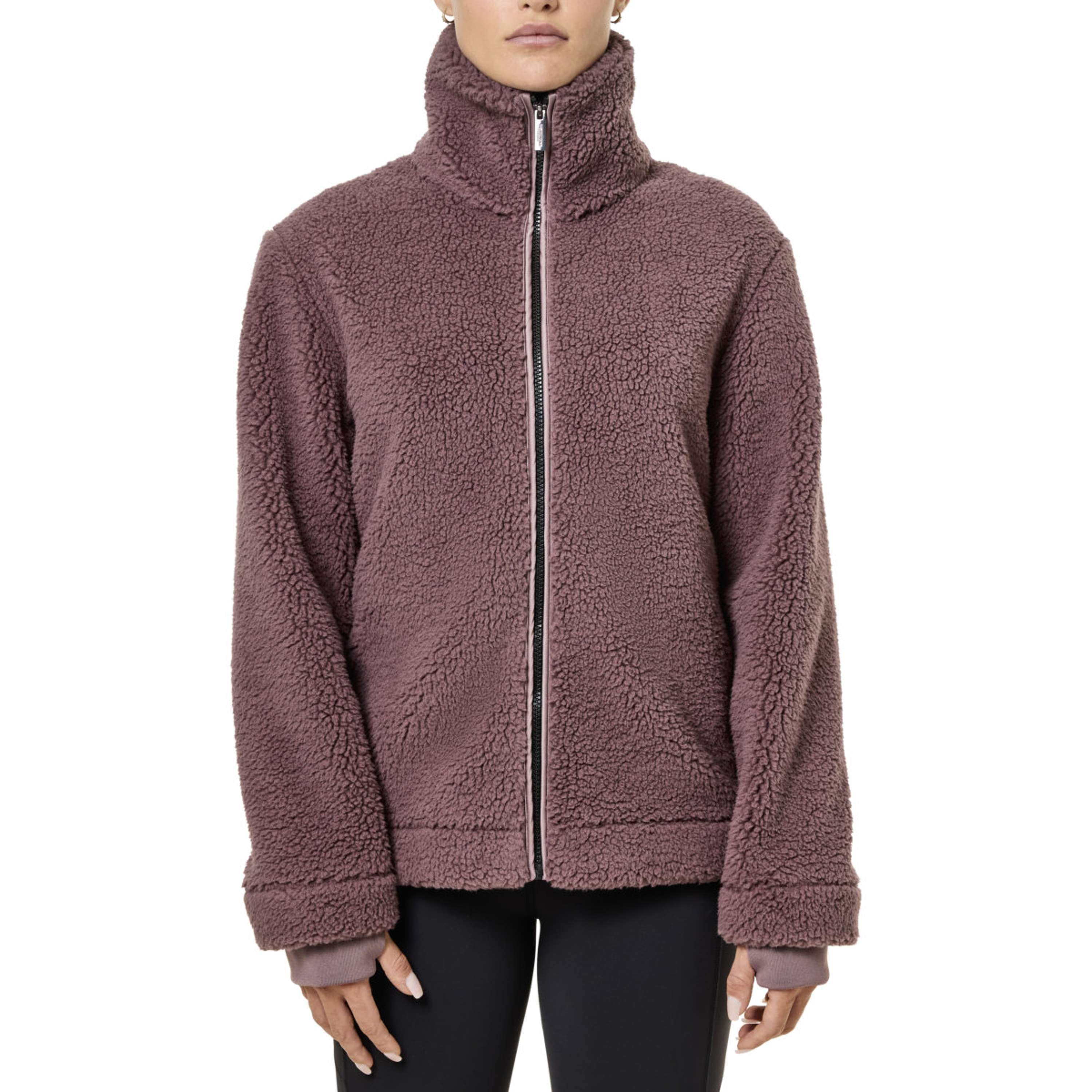 Equestrian Stockholm Giacca in Pile Teddy Blush