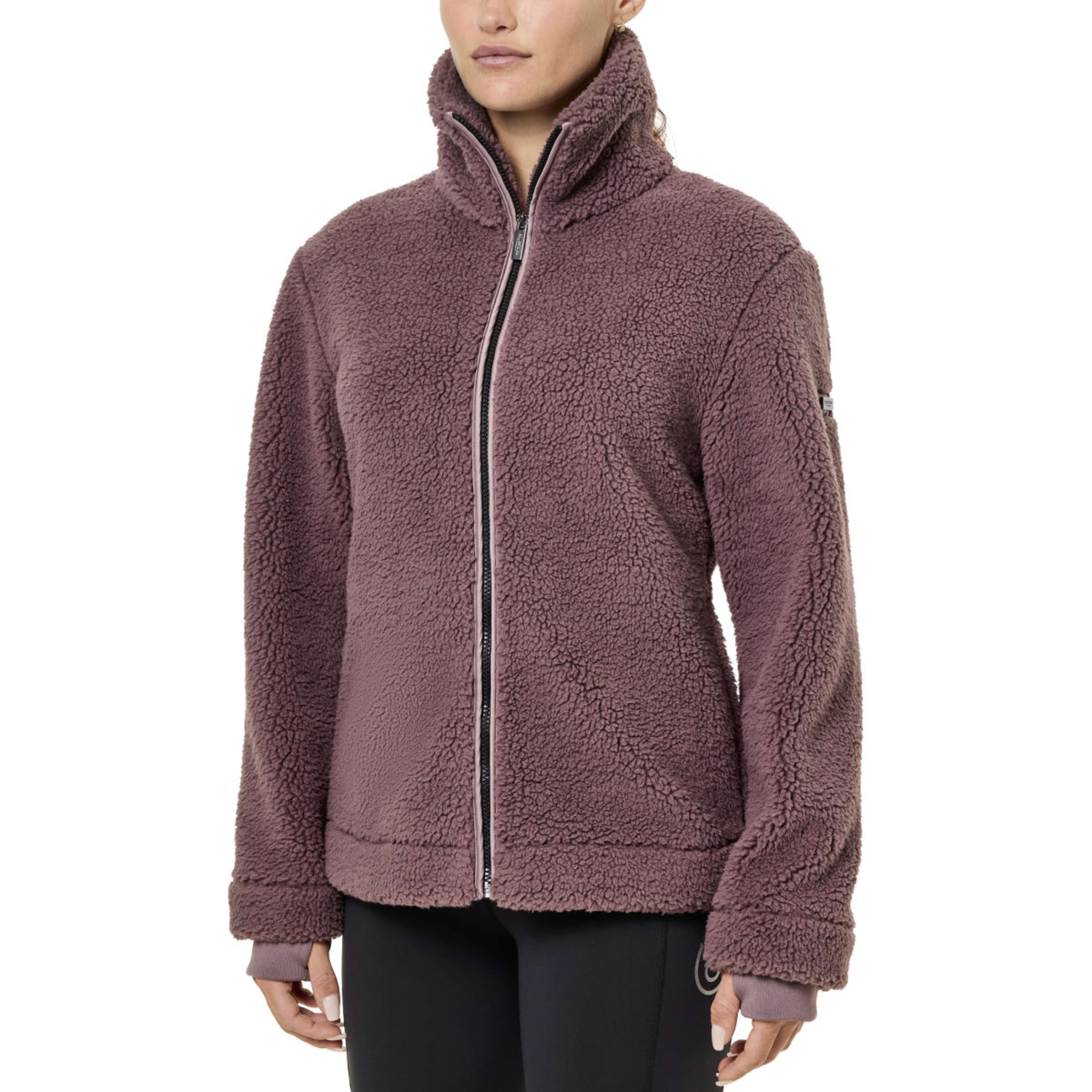 Equestrian Stockholm Giacca in Pile Teddy Blush