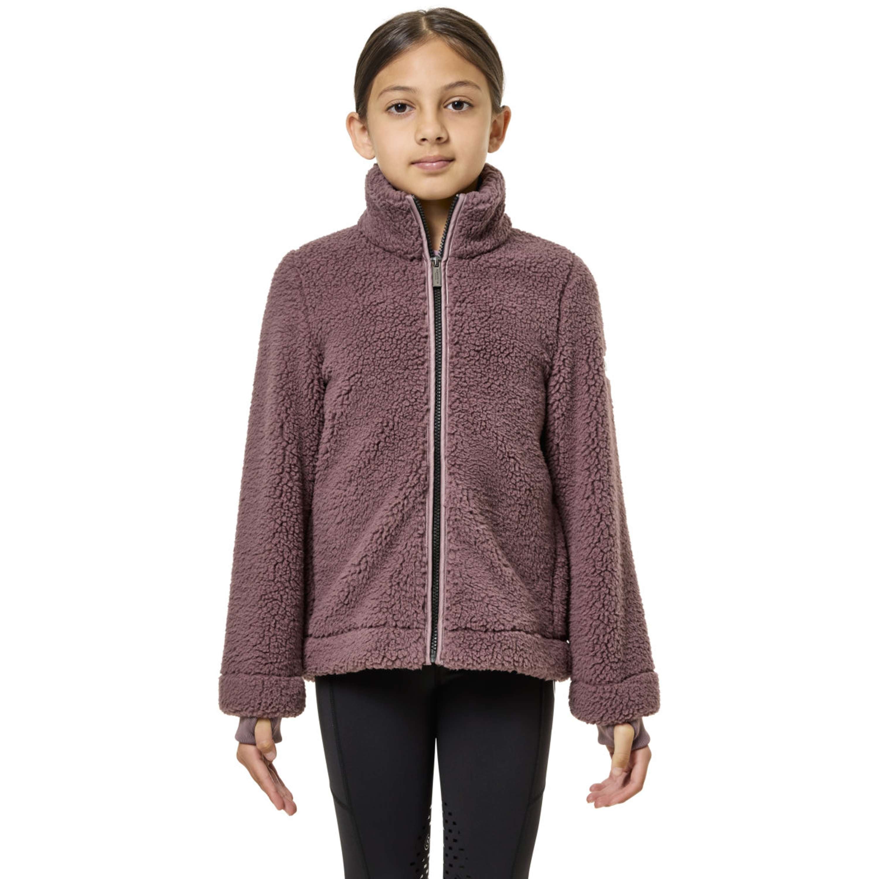 Equestrian Stockholm Giacca in Pile Teddy Young Rider Blush