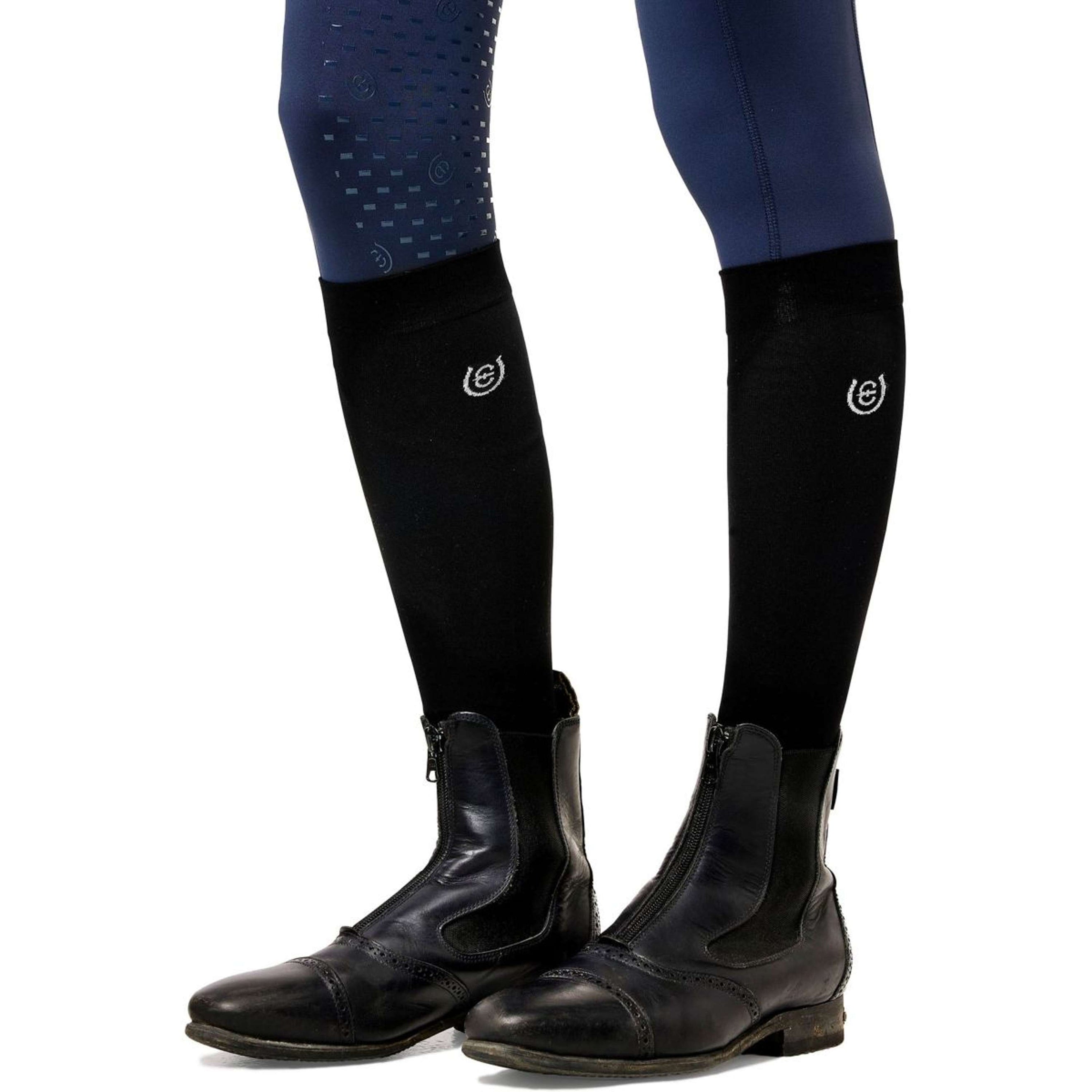 Equestrian Stockholm Calze da Equitazione Ultra Light Nero Equestrian Stockholm Calze da Equitazione Ultra Light Nero